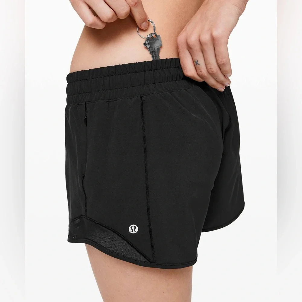 Lululemon Hotty Hot Short II *Long 4" - Picture 3 of 7